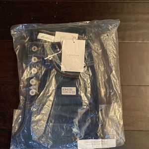 Hi rise Tilly frayed ankle skinny jeans